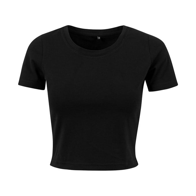 Build Your Brand Women's Cropped T-Shirt BY042