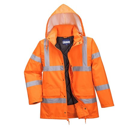 Portwest Abrasion Resistant Rail Industry Hi-Vis Breathable Jacket