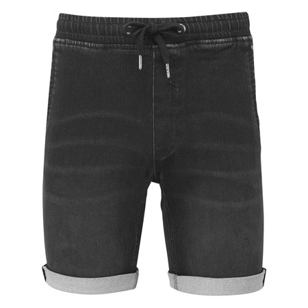 Wombat Clothing Men’s denim drawstring shorts