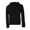 Unisex sponge fleece pullover DTM hoodie BE136 Black