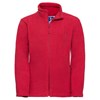 Kids full-zip outdoor fleece Classic Red