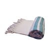 ARTG® Hamamzz® dalaman towel AR053 White/Petrol