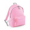 Junior fashion backpack Classic Pink/ Light Grey