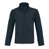 B&C ID.701 Softshell jacket Navy/ Neon Green Lining