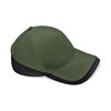 Teamwear competition cap  Olive Green/Black