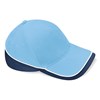 Teamwear competition cap Sky/French Navy