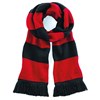 Varsity scarf Black / Classic Red