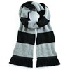 Varsity scarf Black / Heather Grey