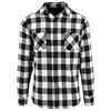 Checked flannel shirt BY031BKWH2XL Black /   White