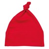 Baby one-knot hat Red