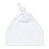 Baby one-knot hat White