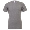 Unisex triblend crew neck t-shirt Grey Triblend