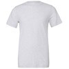 Unisex triblend crew neck t-shirt White Fleck Triblend