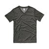 Unisex Jersey v-neck t-shirt Dark Grey Heather