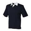 Short sleeve rugby shirt Black