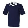 Short sleeve rugby shirt Navy