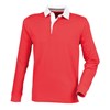 Premium superfit rugby shirt - tag-free Red