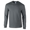 Ultra Cotton™ adult long sleeve t-shirt Charcoal