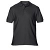 Premium cotton double piqué sport shirt Black*