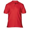Premium cotton double piqué sport shirt Red*