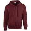 Heavy Blend™  full zip hooded sweatshirt Maroon
