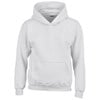Heavy Blend™ youth hooded sweatshirt White