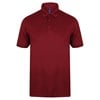 Stretch polo shirt with wicking finish (slim fit) HB460BURG2XL Burgundy
