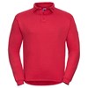 Heavy duty collar sweatshirt Classic Red