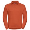Heavy duty collar sweatshirt Orange