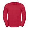 Heavy duty crew neck sweatshirt Classic Red