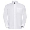 Long sleeve Easycare Oxford shirt White