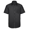 Short sleeve ultimate non-iron shirt Black