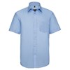 Short sleeve ultimate non-iron shirt Bright Sky