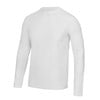 Long sleeve cool T Arctic White