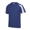 Contrast cool T Royal Blue/  Arctic White