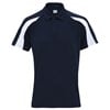 Contrast cool polo French Navy/ Arctic White