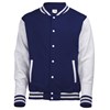 Varsity jacket Oxford Navy / Heather Grey