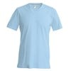 Short sleeve v-neck t-shirt Sky Blue