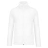 Falco zip-through microfleece jacket KB911WHIT2XL White*