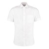 Premium non-iron corporate shirt short sleeved White