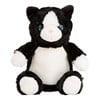 Printme mini teddy MM060 Cat Black/White
