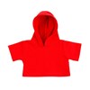 Teddy hoodie Red