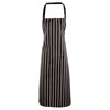 Stripe apron Black / White