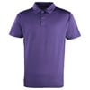 Coolchecker® studded polo Purple
