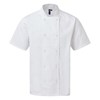 Premier Chefs coolchecker short sleeve jacket PR902 PR902