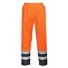 Portwest 300D Abrasion Resistant Hi-Vis Two Tone Traffic Trousers -Orange