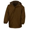 Junior/youth reversible StormDri 4000 fleece jacket Brown/ Brown