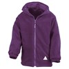 Junior/youth reversible StormDri 4000 fleece jacket Purple