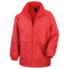 Core microfleece lined jacket Red