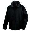 Printable softshell jacket Black / Black